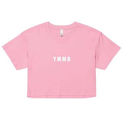 YMMD Logo Crop Top Bubblegum